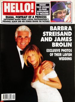 HELLO! Magazine Issue 518 Barbra Streisand, Amanda De Cadenet, Princess Diana, Romy Schneider (July 18, 1998)