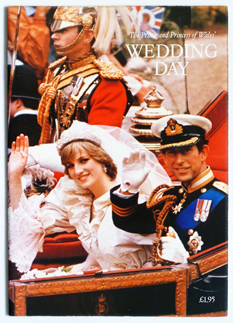 Prince Charles & Princess Diana WEDDING DAY Souvenir Book 1981