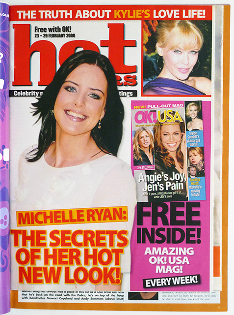 OK! Magazine Issue 611 Sheree Murphy, Katherine Heigl, Victoria Beckham (Feb 26, 2008) - Image 2