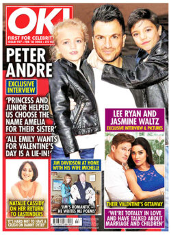 OK! Magazine Issue 917 Peter Andre, Jodi Albert, Lee Ryan (Feb 18, 2014)