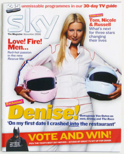 SKY Magazine Denise Van Outen, Kevin Pietersen (Nov 2006)