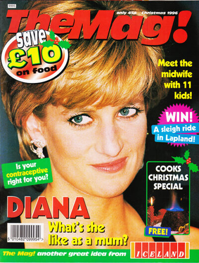 THE MAG! Magazine Princess Diana, Norma Major (Christmas 1996)