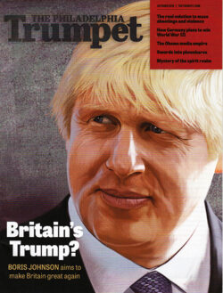 The Philadelphia TRUMPET Magazine Boris Johnson, Barack Obama (October 2019)