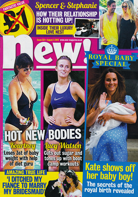 New! Magazine Issue 531 Kate Royal Baby Special, One Direction (August 5, 2013)