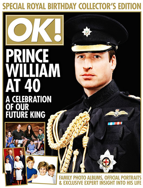 OK! Magazine Prince William at 40 Special (June 2022)