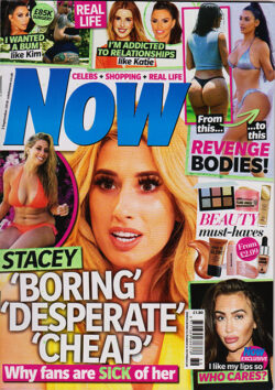 NOW Magazine Stacey Solomon, Dani Dyer, Lauren, Katie (3 September, 2018)