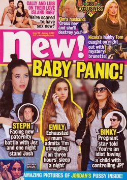 New! Magazine Issue 709 Steph, Emily, Binky, Peter, Cally & Luis (January 30, 2017)