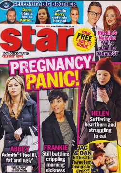 Star Magazine Issue 571 Abbey, Frankie, Helen, CBB (9 February 2015)