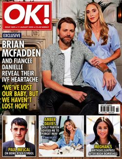 OK! Magazine Issue 1249 Brian McFadden & Danielle, William, Harry & Meghan (11 August 2020)