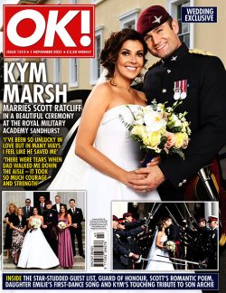 OK! Magazine Issue 1312 Kym Marsh & Scott Ratcliff Wedding (1 November 2021)