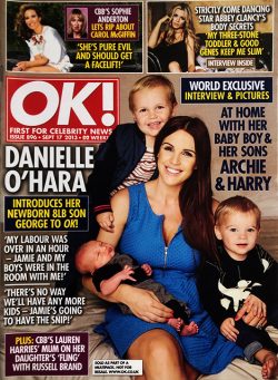OK! Magazine Issue 896 Danielle O'Hara, Paris Hilton, Simon Webbe, Hugo Taylor, 'Strictly' (September 17, 2013)