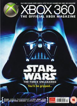 XBOX 360 Magazine Issue 18 Star Wars The Force Unleashed (March 2007)