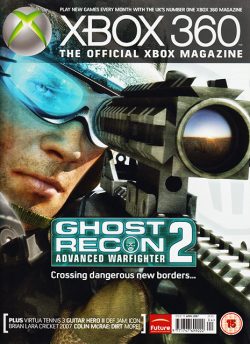 XBOX 360 Magazine Issue 19 Ghost Recon Advanced Warfighter 2 (April 2007)