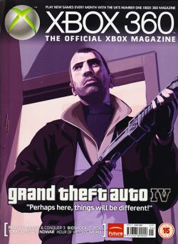 XBOX 360 Magazine Issue 21 grand theft auto IV (June 2007)