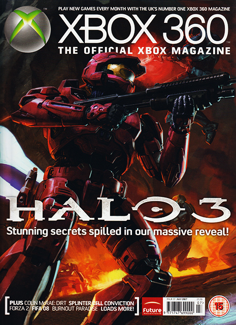 XBOX 360 Magazine Issue 22 HALO 3 (July 2007)