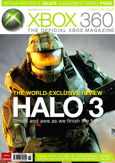 XBOX 360 Magazine Issue 26 Halo 3 (November 2007)