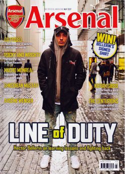ARSENAL Magazine May 2017 Hector Bellerin, Nacho Monreal, Arsene Wenger