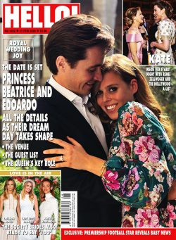 HELLO! Magazine Issue 1622 Beatrice & Edoardo, BAFTAS, Raul Jimenez, William & Kate (17 February 2020)