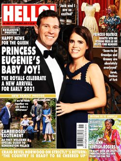 HELLO! Magazine Issue 1655 Eugenie & Jack, Carol Asscher, William & Kate (5 October 2020)
