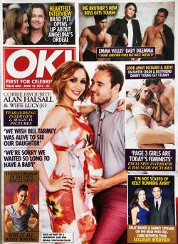 OK! Magazine Issue 883 Alan Halsall & Lucy-Jo, Chloe Madeley & Danny Young, Big Brother (June 18, 2013)