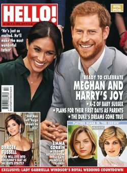 HELLO! Magazine Issue 1580 Harry & Meghan, Darcey Bussell, Lydia Bright, Danielle De Niese (22 April 2019)
