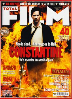 TOTAL FILM Magazine Issue 99 Keanu Reeves, Kevin Bacon, Javier Bardem (March 2005)