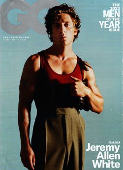 GQ Magazine Issue Dec 2023/Jan 2024 Jeremy Allen White, Andrew Scott, Kim Kardashian
